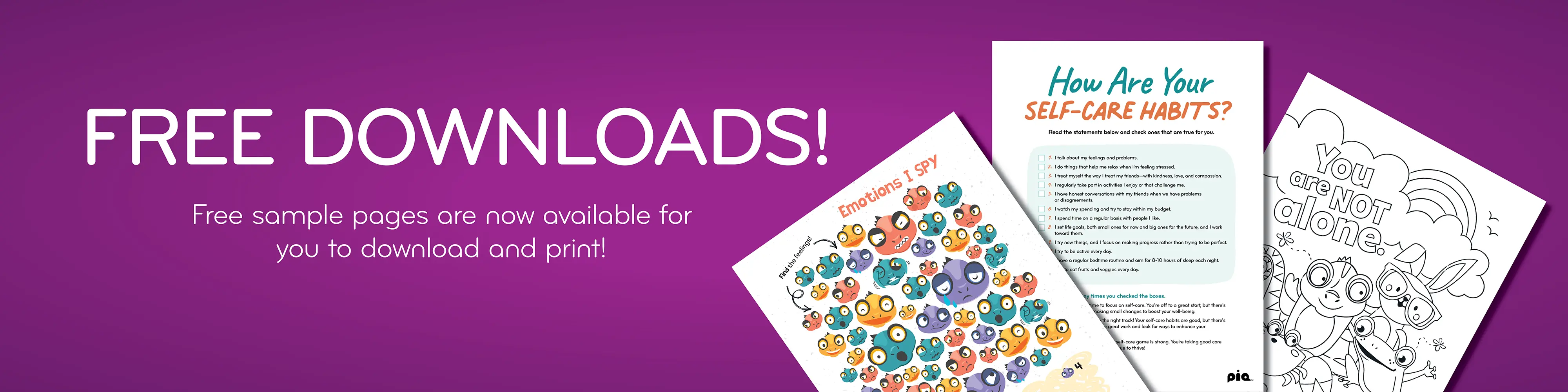 Free sample pages are now available for you to download and print!