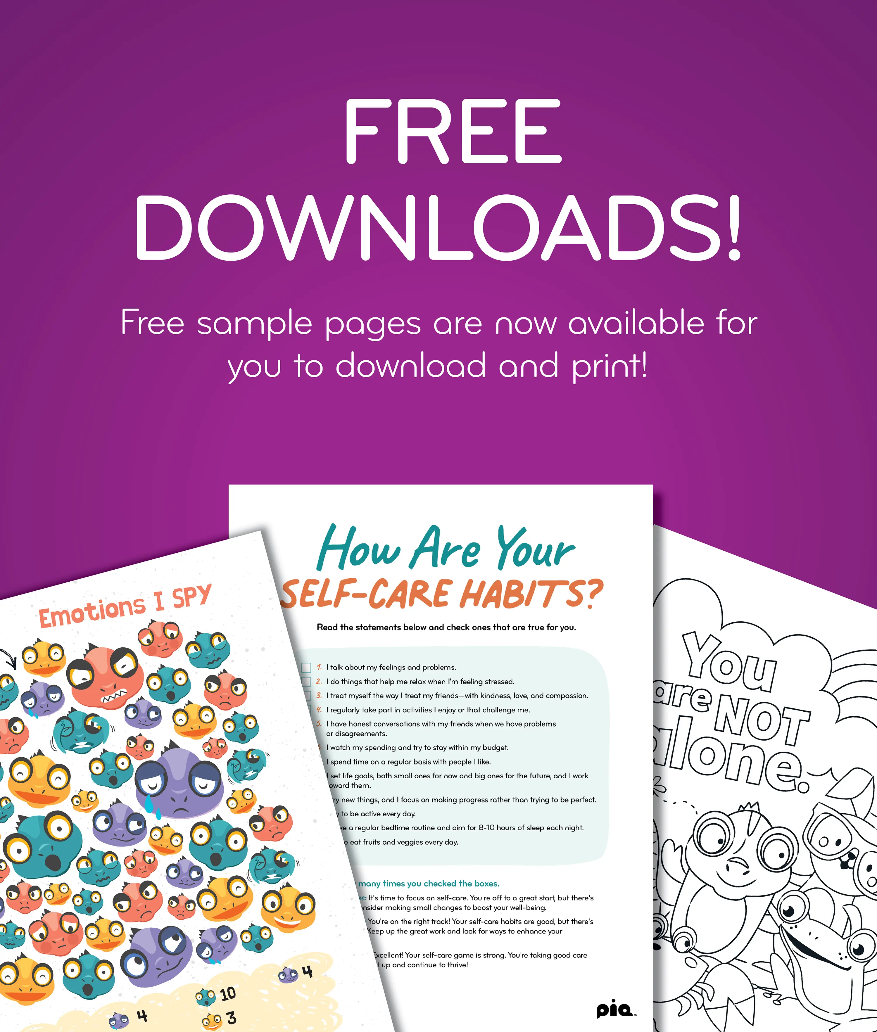 Free sample pages are now available for you to download and print!