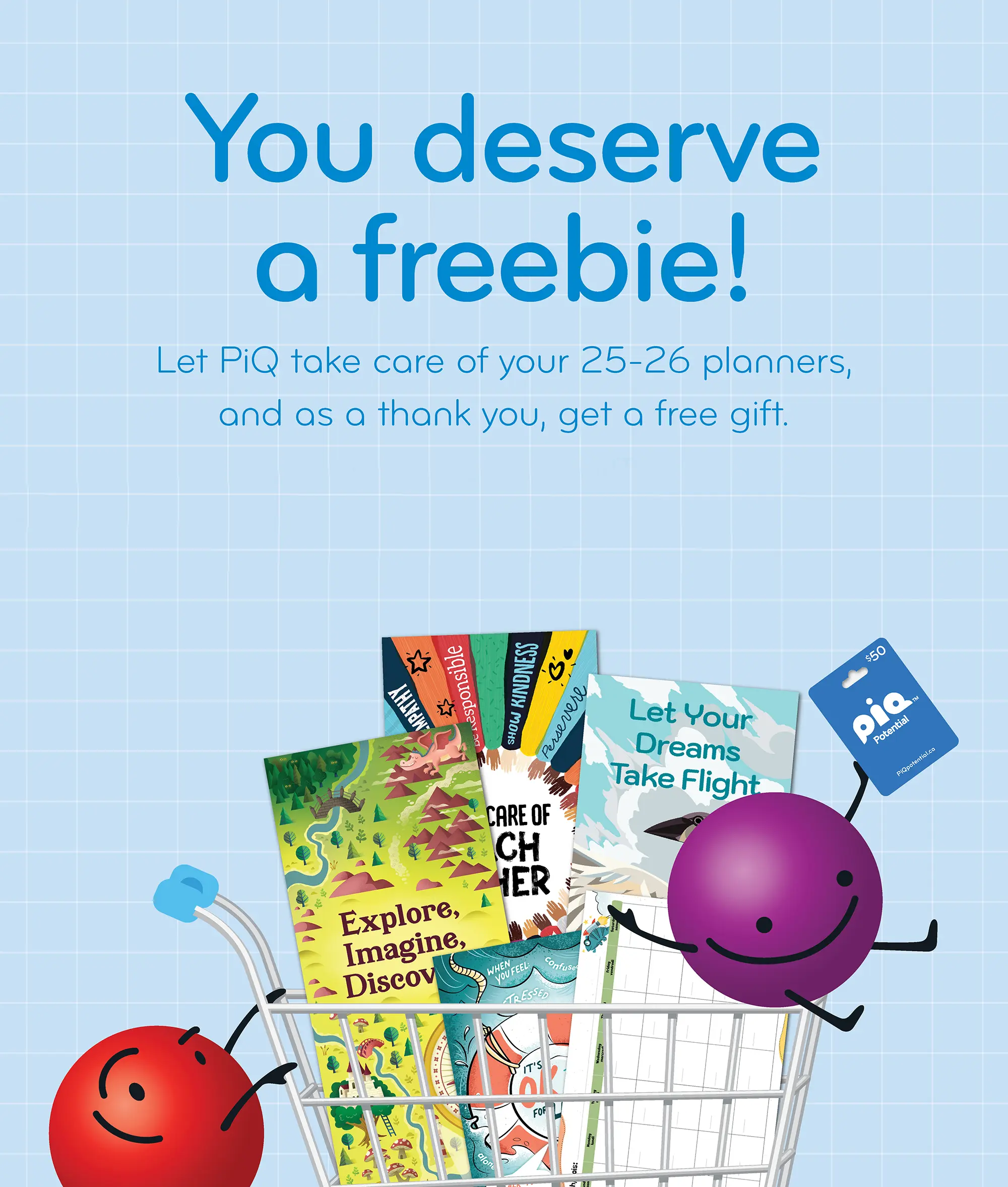 You Deserve a Freebie