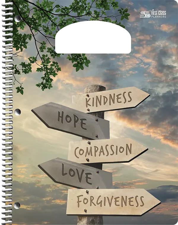 PiQ Potential Standard school agenda cover choices - Crossroads