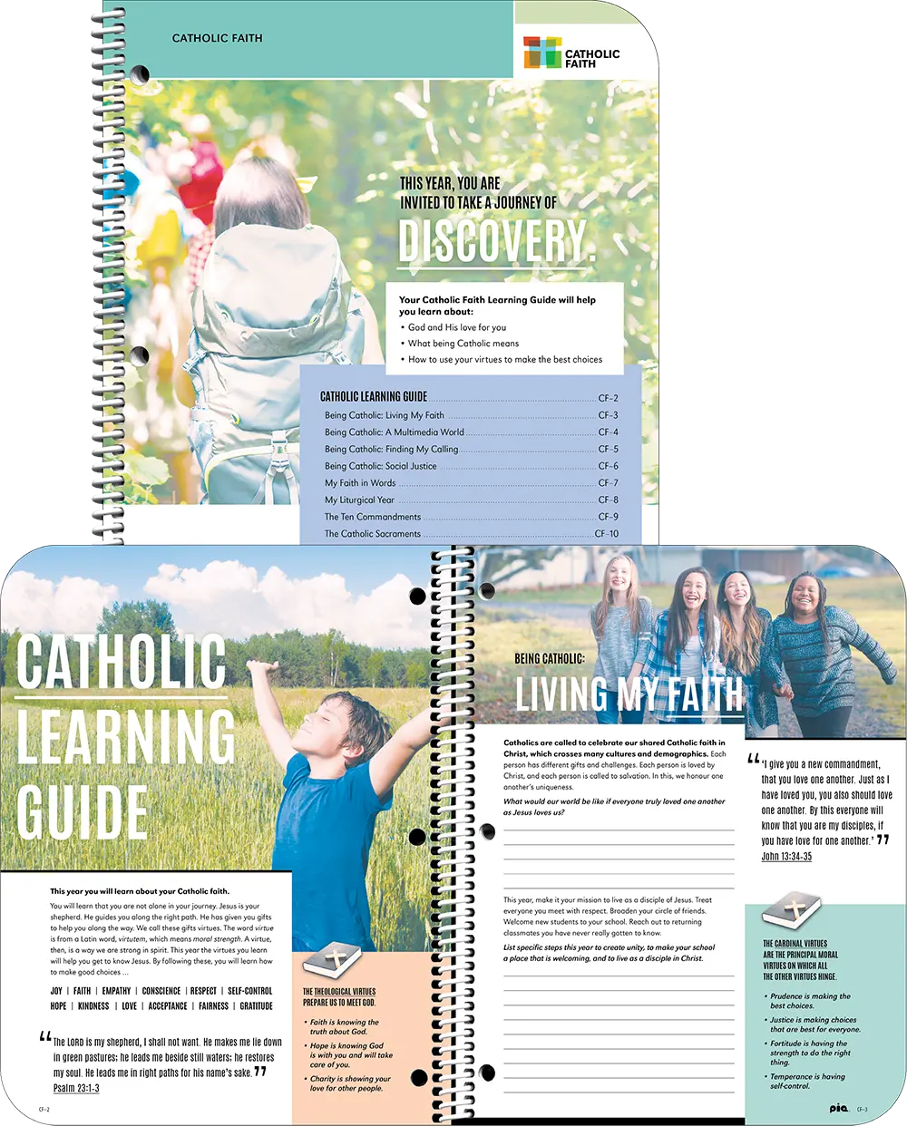 Catholic Faith Learning Guide, Grades 6-8