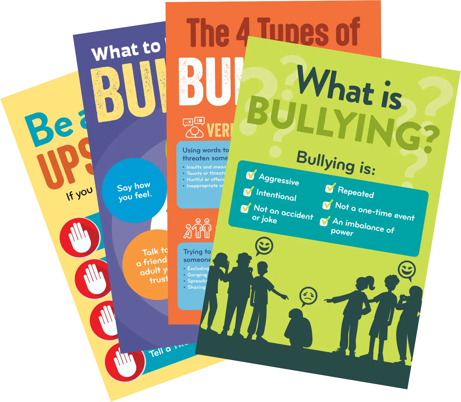 Anti-Bullying Education Poster Pack