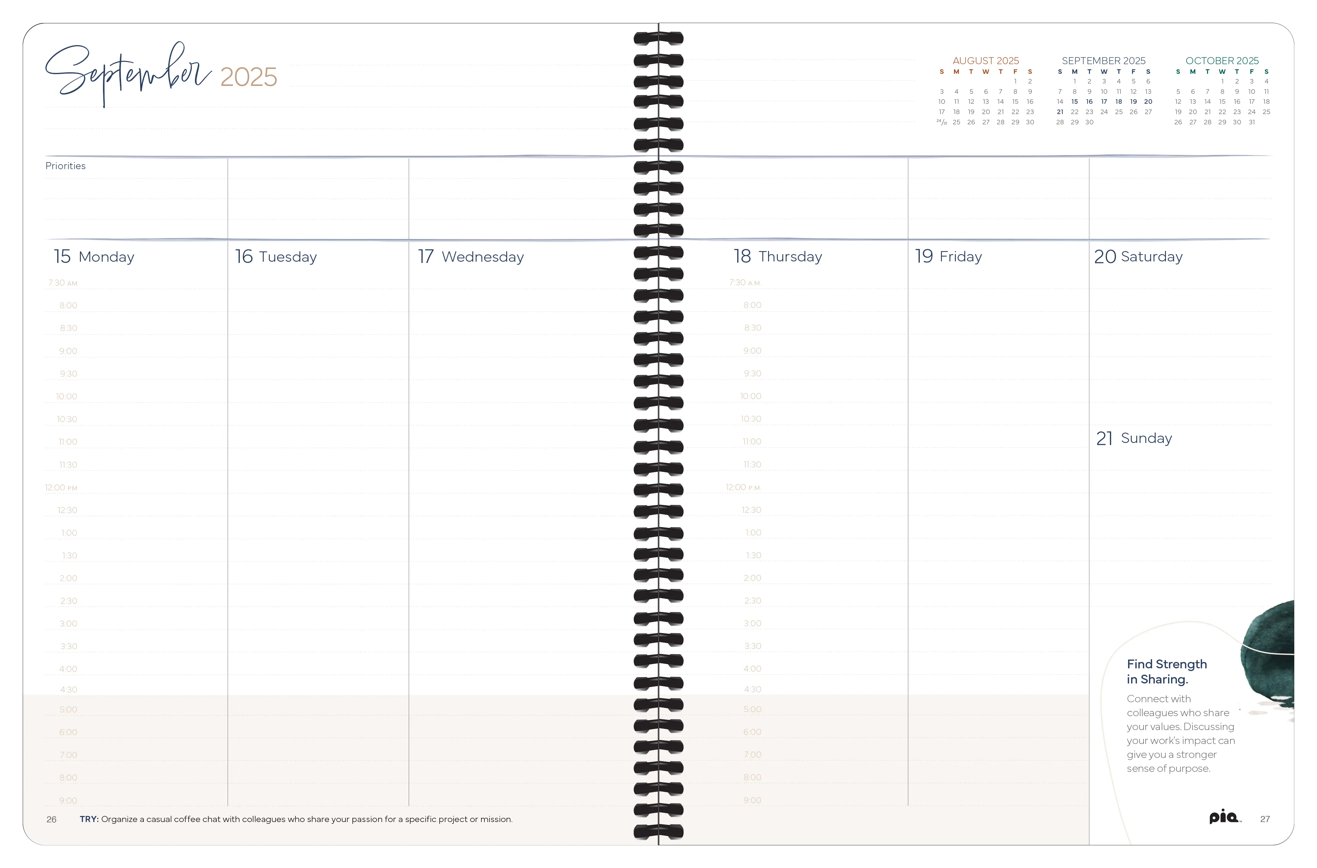 The Wellness Teacher Planner Spread